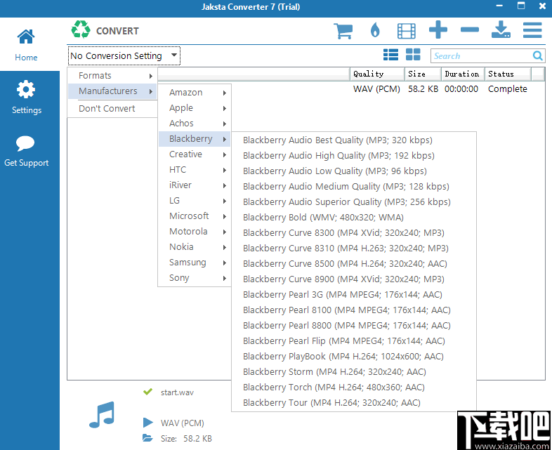 Jaksta Converter(视频格式转换器)