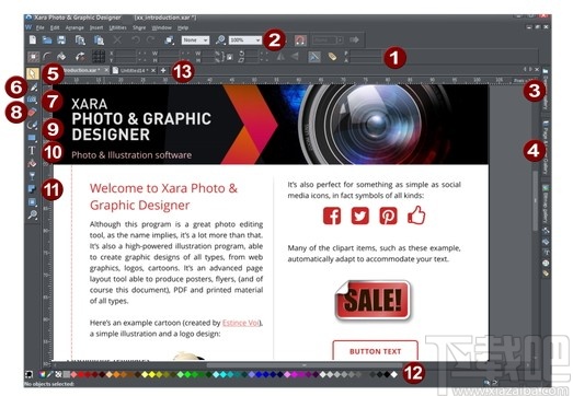 Xara Photo&Graphic Designer(照片编辑设计软件)