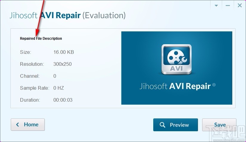 Jihosoft AVI Repair(视频修复软件)