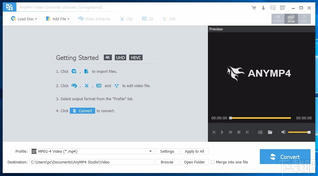 AnyMP4 Video Converter Pro(DVD转换器)