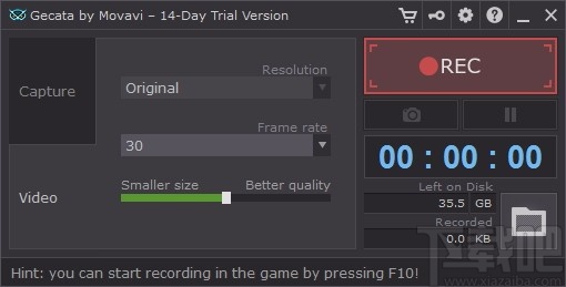 Gecata by Movavi(游戏视频录制软件)