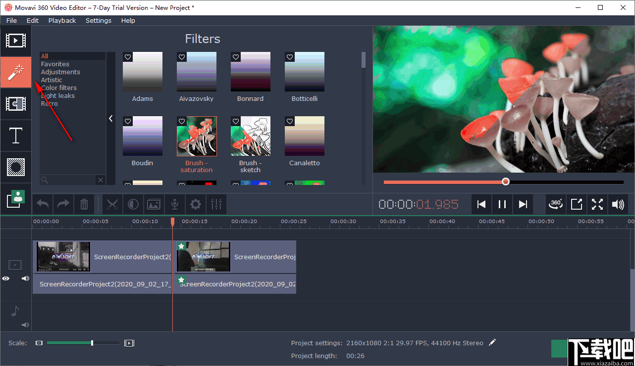 Movavi 360 Video Editor(全景视频编辑软件)