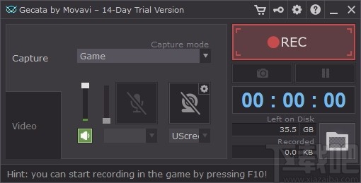 Gecata by Movavi(游戏视频录制软件)