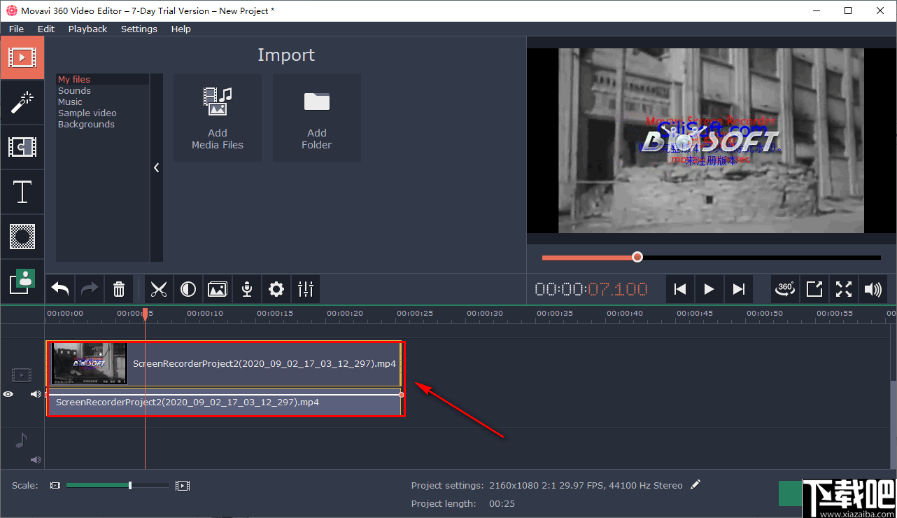 Movavi 360 Video Editor(全景视频编辑软件)