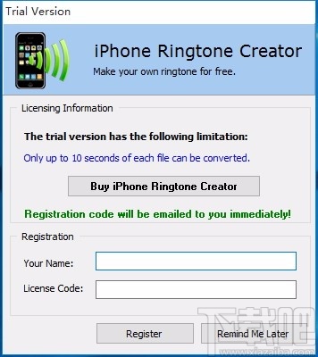 iPhone Ringtone Creator(iPhone铃声制作工具)