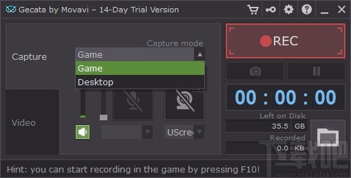 Gecata by Movavi(游戏视频录制软件)