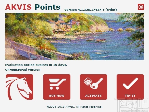 AKVIS Points(图片转点彩画软件)