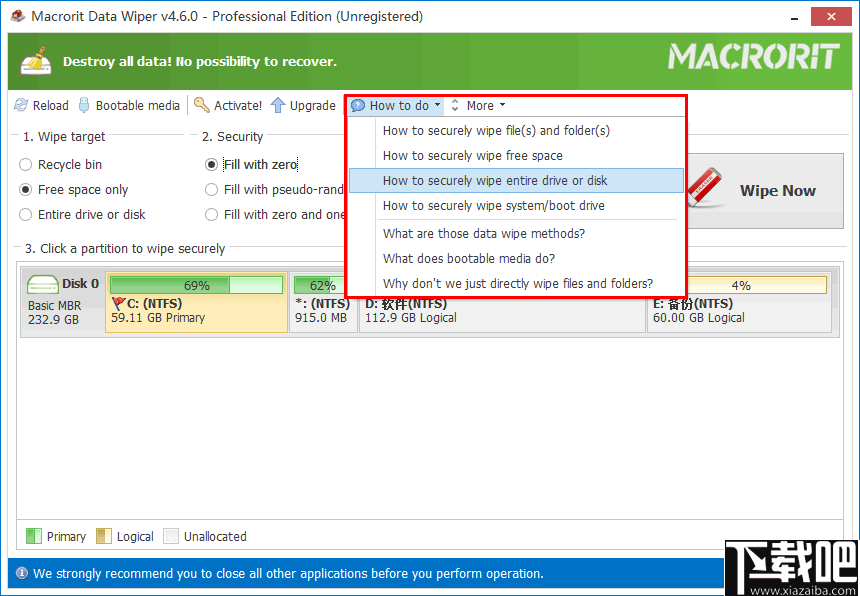 Macrorit Data Wiper(数据清除工具)