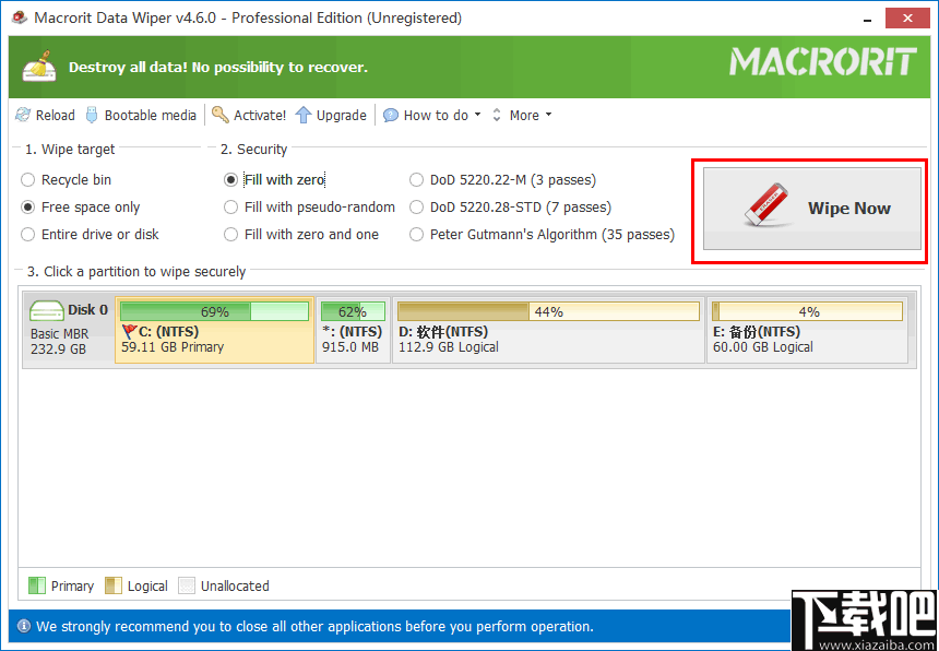 Macrorit Data Wiper(数据清除工具)