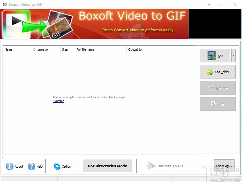 Boxoft Video To GIF(视频转GIF工具)