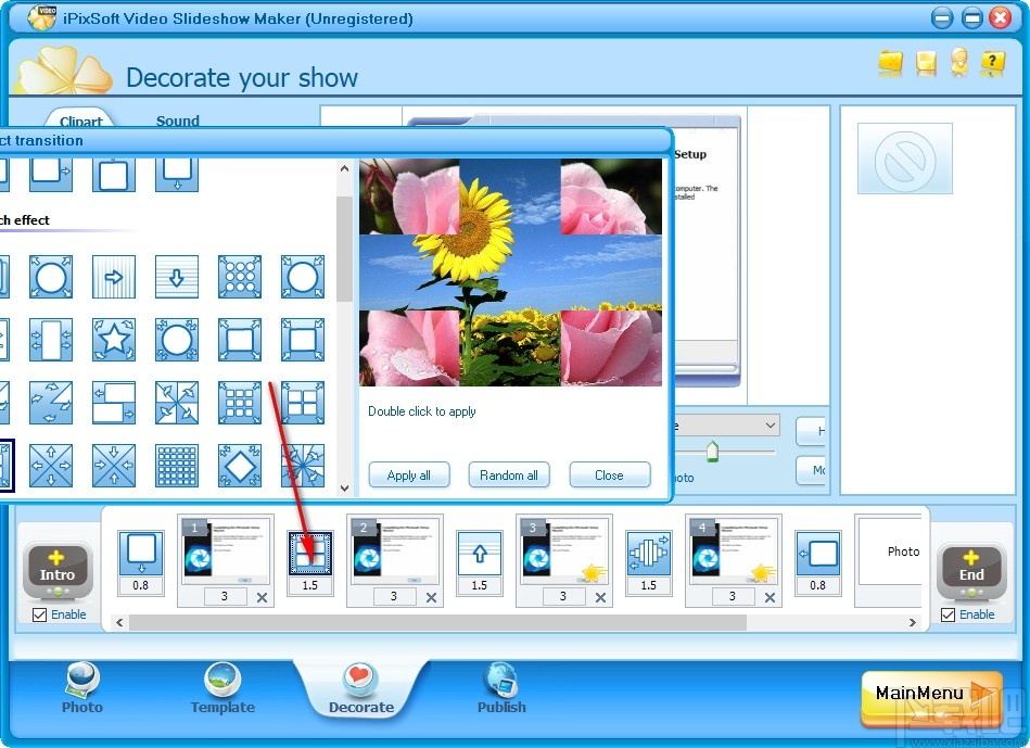 iPixSoft Video Slideshow Maker Deluxe(幻灯片制作)