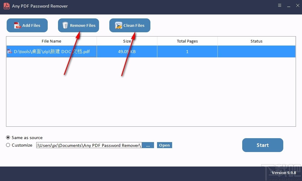 any pfd password recover(PDF密码移除软件)