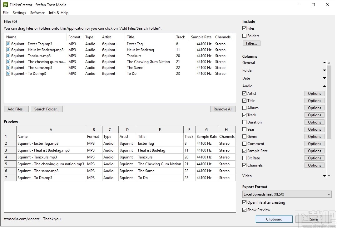 FilelistCreator(文件目录管理工具)