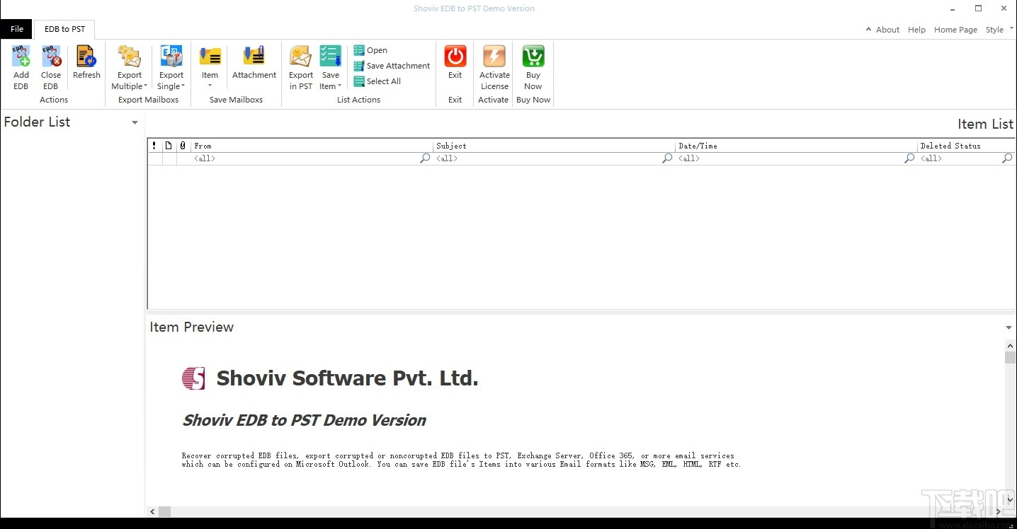 Shoviv Convert EDB to PST(电子邮箱转换软件)