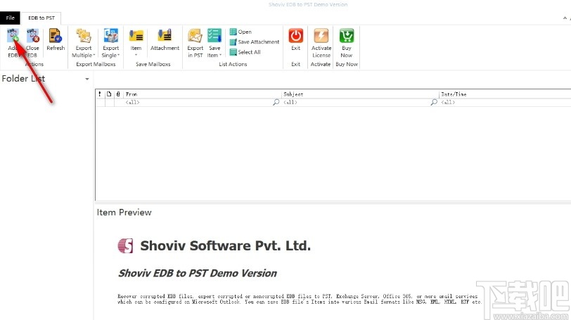 Shoviv Convert EDB to PST(电子邮箱转换软件)