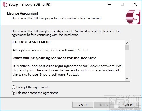 Shoviv Convert EDB to PST(电子邮箱转换软件)