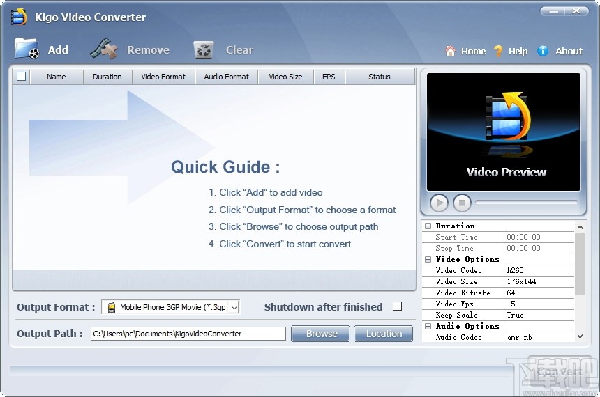 Kigo Video Converter(视频转换器)