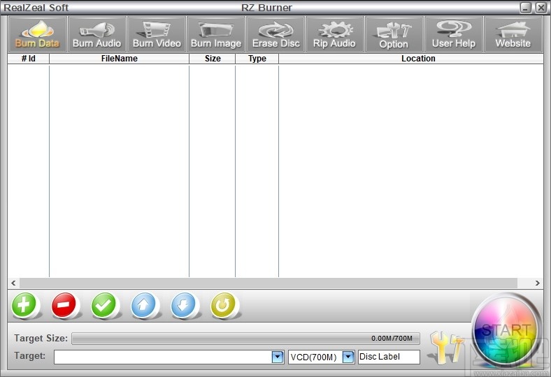 RZ Free DVD Burner(光盘刻录工具)