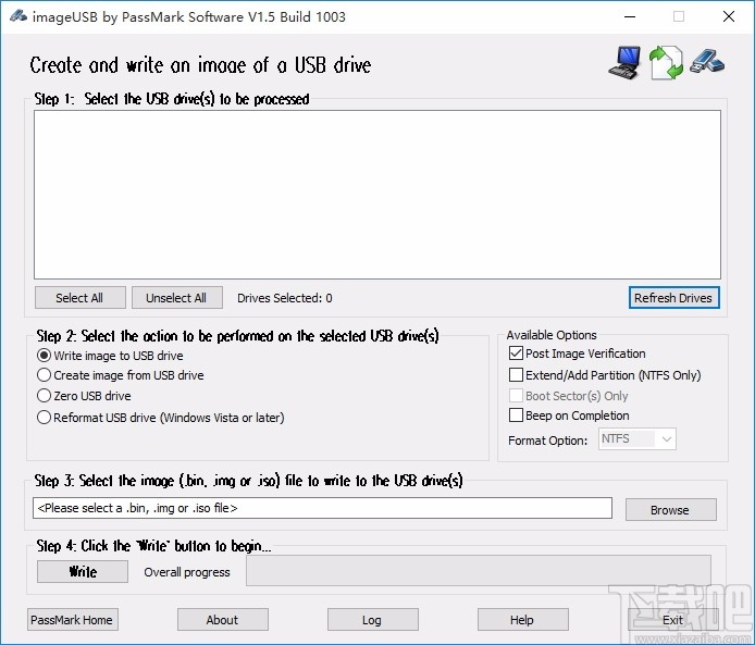 PassMark ImageUSB(U盘镜像制作工具)