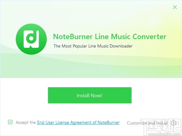 NoteBurner Line Music Converter(线路音乐转换器)