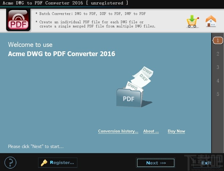 Acme DWG to PDF Converter(PDF转换器)