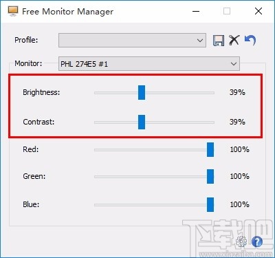 Free Monitor Manager(显示器管理软件)