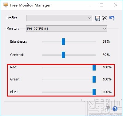 Free Monitor Manager(显示器管理软件)