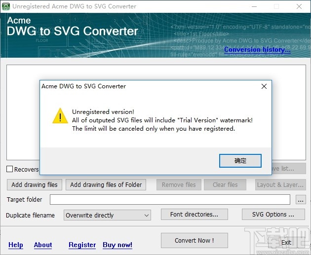 Acme DWG to SVG Converter(DWG转换器)