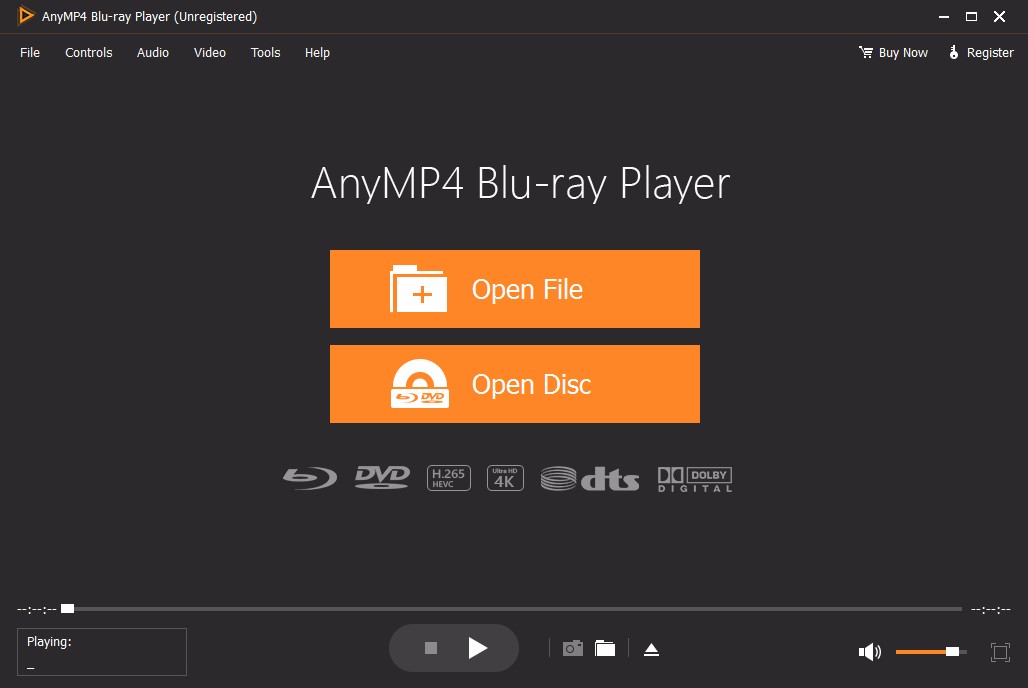 AnyMP4 Blu-ray Player播放视频的方法