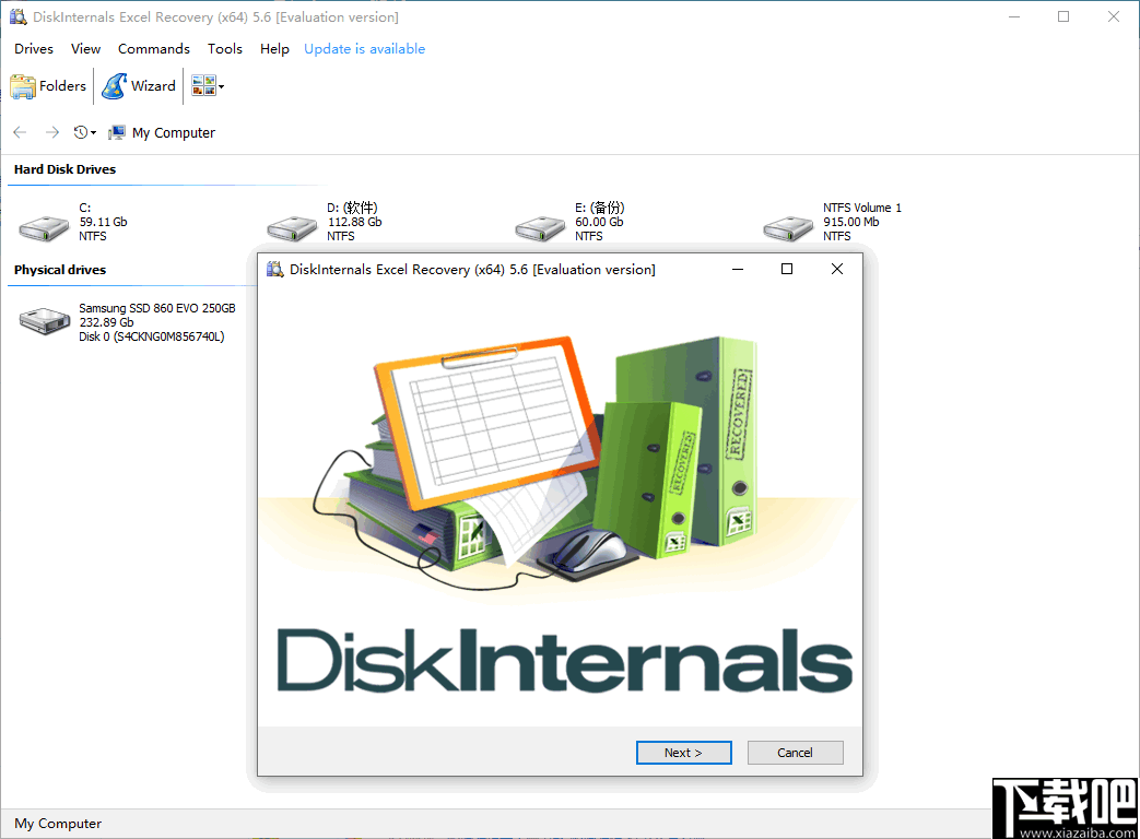 DiskInternals Excel Recovery(Excel文件恢复软件)