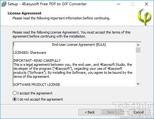 4Easysoft Free PDF to GIF Converter(PDF转GIF软件)