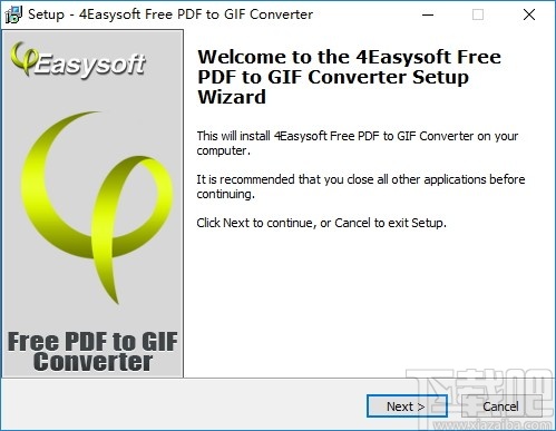 4Easysoft Free PDF to GIF Converter(PDF转GIF软件)