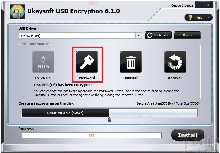 UkeySoft USB Encryption(USB加密工具)