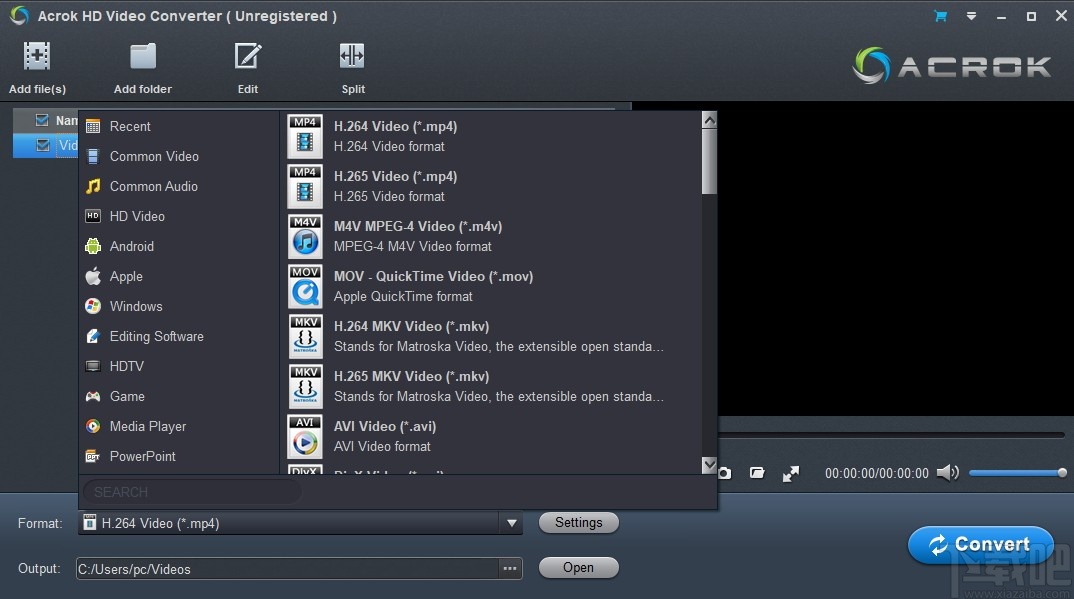 Acrok HD Video Converter(视频转换器)