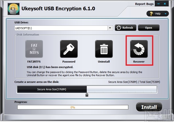 UkeySoft USB Encryption(USB加密工具)