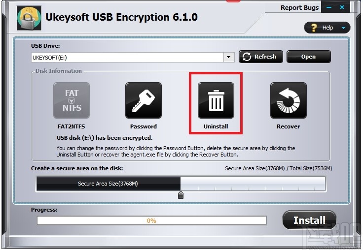 UkeySoft USB Encryption(USB加密工具)