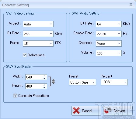 Fast Video to GIF SWF Converter(视频转gif/swf软件)