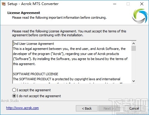 Acrok MTS Converter(MTS转换器)