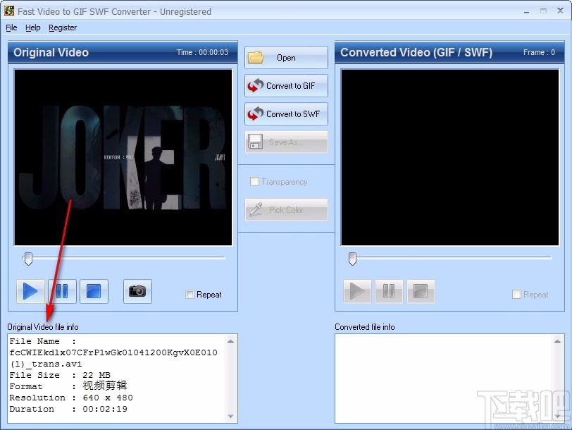 Fast Video to GIF SWF Converter(视频转gif/swf软件)