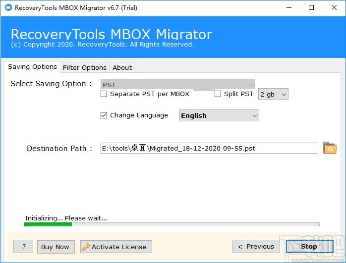 MBOX Migrator(MBOX迁移工具)