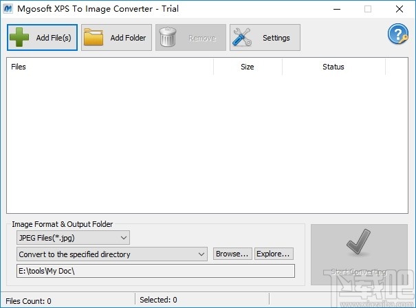 Mgosoft XPS To Image Converter(XPS转图片软件)