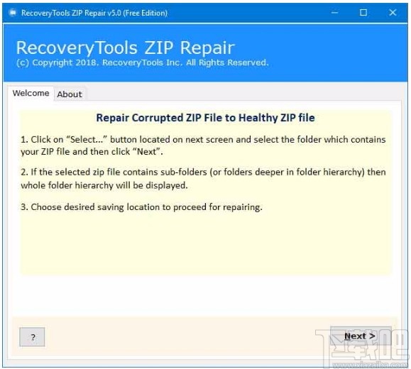 RecoveryTools ZIP Repair(压缩文件修复工具)