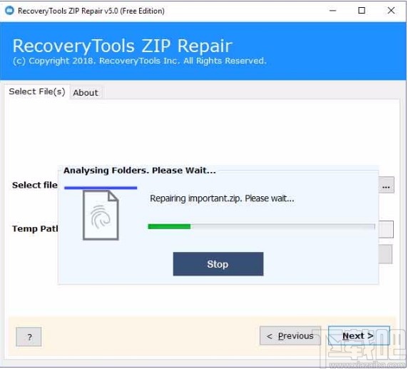 RecoveryTools ZIP Repair(压缩文件修复工具)