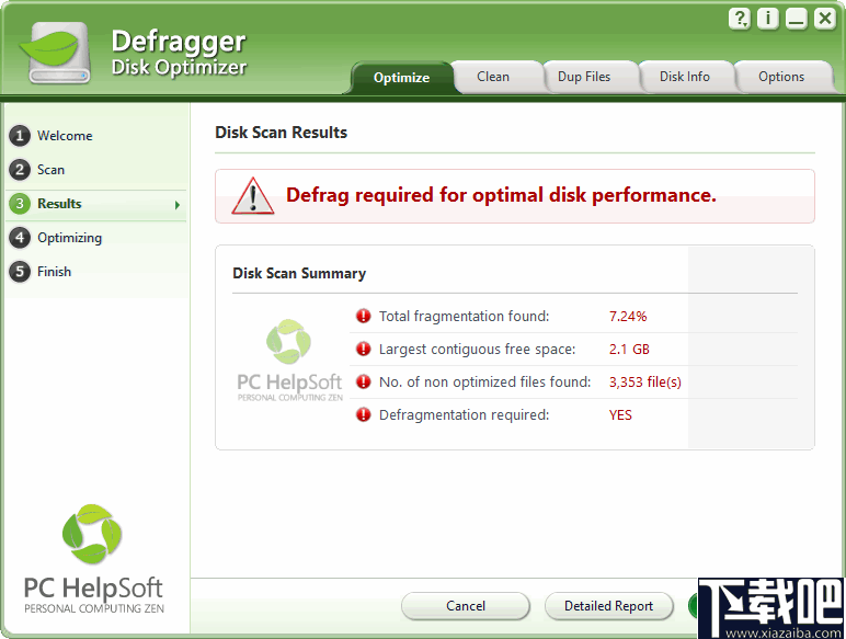 Defragger Disk Optimizer(磁盘碎片整理优化软件)