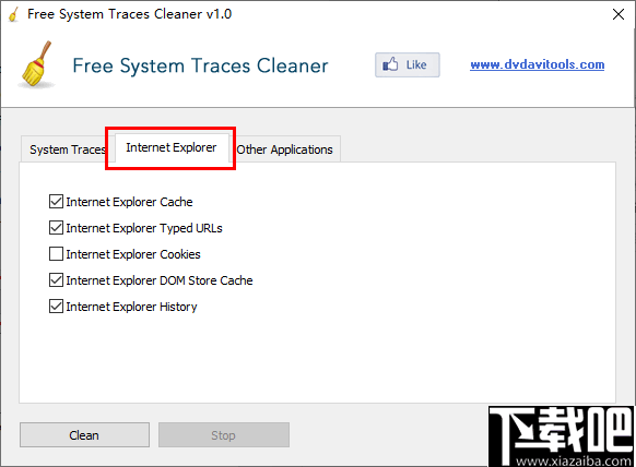 Free System Traces Cleaner(系统隐私清理工具)