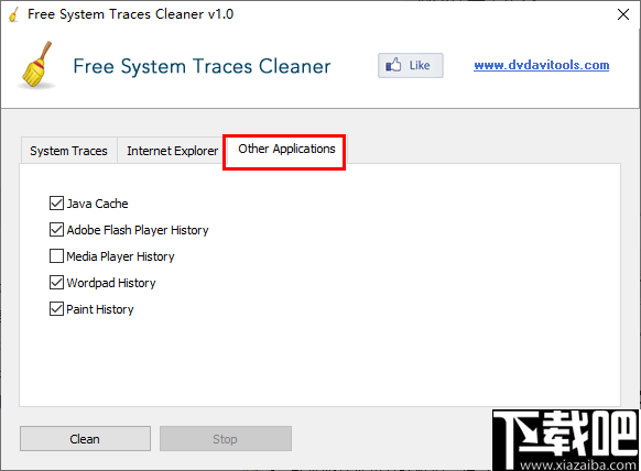 Free System Traces Cleaner(系统隐私清理工具)