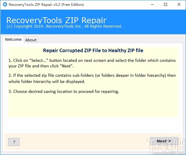 RecoveryTools ZIP Repair(压缩文件修复工具)