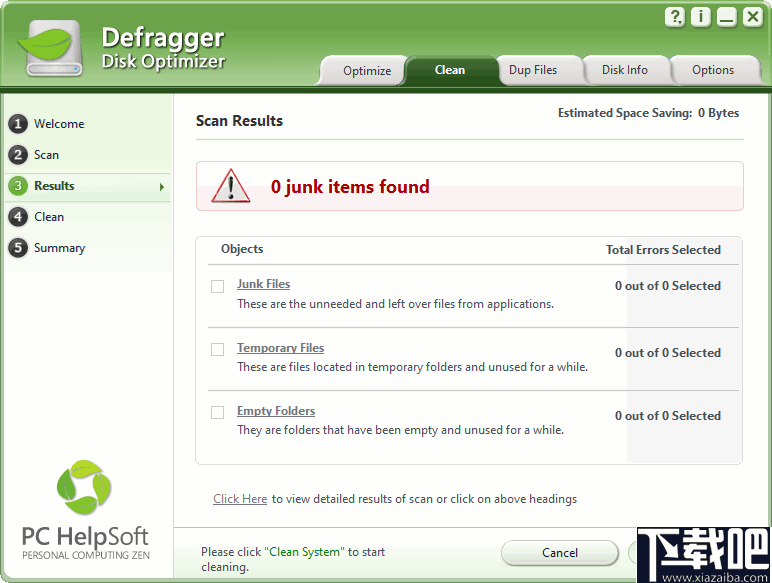 Defragger Disk Optimizer(磁盘碎片整理优化软件)