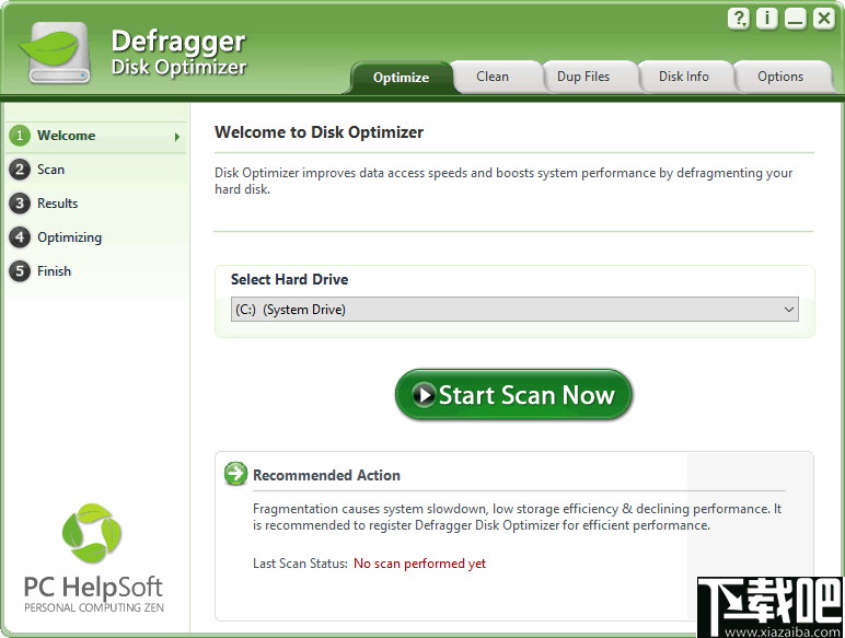 Defragger Disk Optimizer(磁盘碎片整理优化软件)