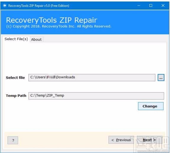 RecoveryTools ZIP Repair(压缩文件修复工具)